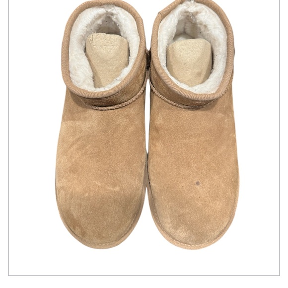 UGG Classic Ultra Mini Platform Boots in Chestnut Size 10 - Picture 3 of 13